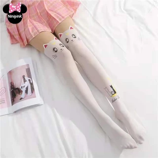 Meia Calça Kawaii Das Meninas Gatinho Presente Anime Sailor Mooon Otome