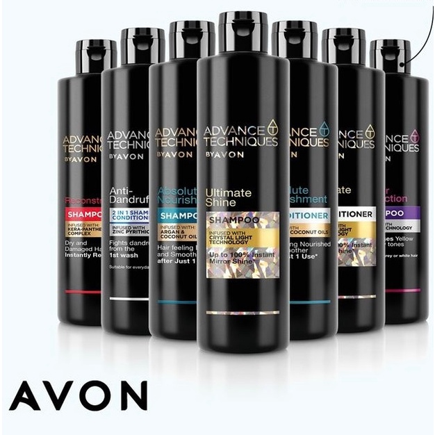 Kit Advance Techniques Avon | Shopee Brasil