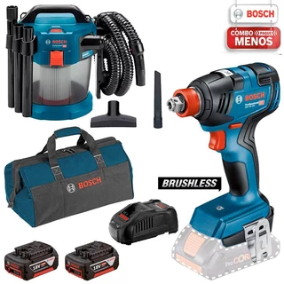 Chave Impacto 18v Gdx18v-200 + Aspirador Pó/líquido Gas18v