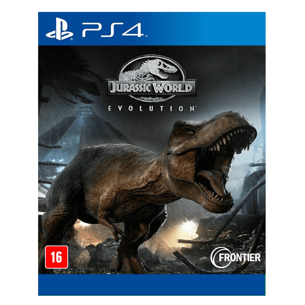 Jogo Mídia Física Original Jurassic World Evolution Para Ps4