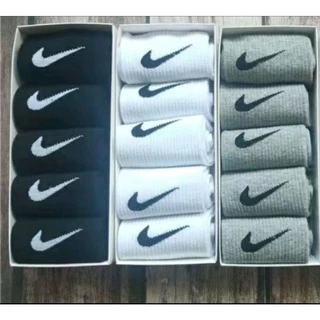 Kit 12 Pares Meia Cano Médio Meia Esportiva Meia Pretas/Brancas/Cinzas Meia Promoção Meias Oferta