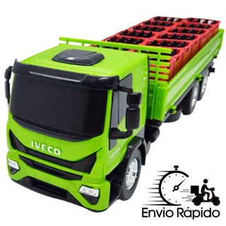 Caminhão de Refrigerante Iveco Tector Dropside 341 - Usual Brinquedos -  Happily Brinquedos