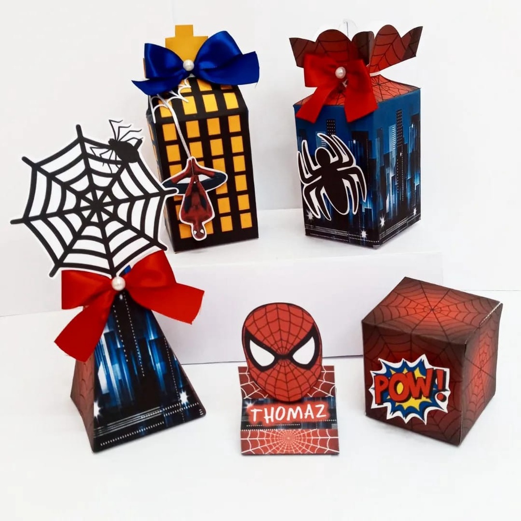 Kit festa: 25 lembranças - Homem aranha (lembrancinha aniversário ...