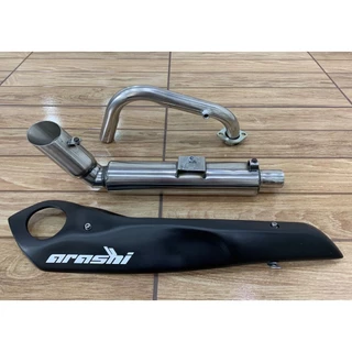 Escapamento ARASHI FZ25 Fazer 250 2018 a 2023 Full Inox