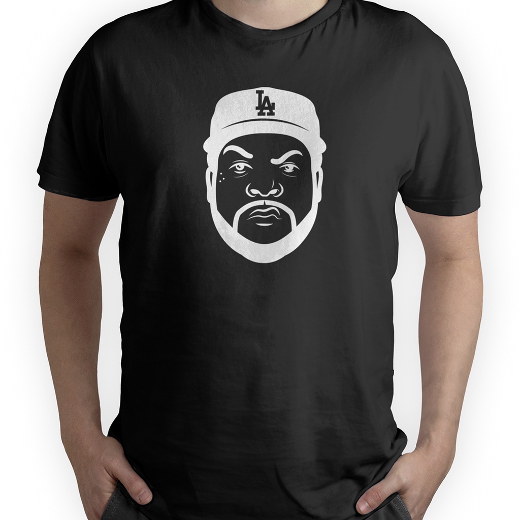 Camiseta Ice Cube Rapper Musica hip-hop internacional masculino feminino  adulto Unissex