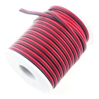 Fio Cabo Polarizado Para Fita Led Single Color 2 Vias 10 Metros