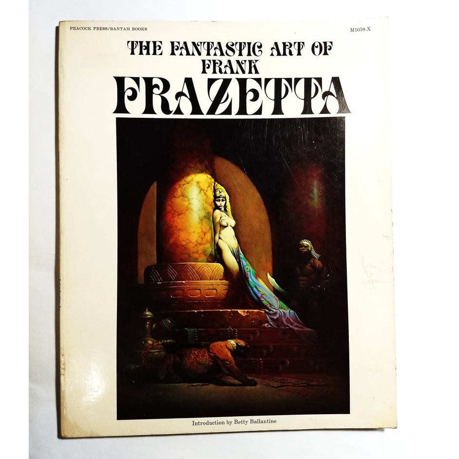 Livros de Frank Frazetta - idioma inglês - leia a descrição e