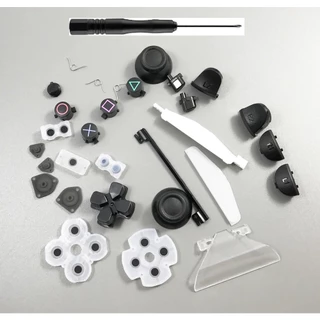 Botão Caps Peças para Controle Ps4 Joystick L1 L2 R1 R2 Molas Borracha Condutiva Analógico