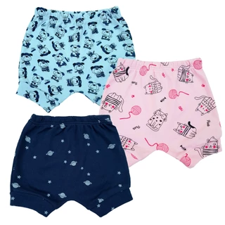 Short Bebê Tapa Fralda Menino Menina Suedine Roupas de Bebê Enxoval RN ao G