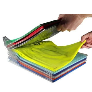 Kit 10 Organizador De Camisas Camisetas Roupas Tipo Arquivo
