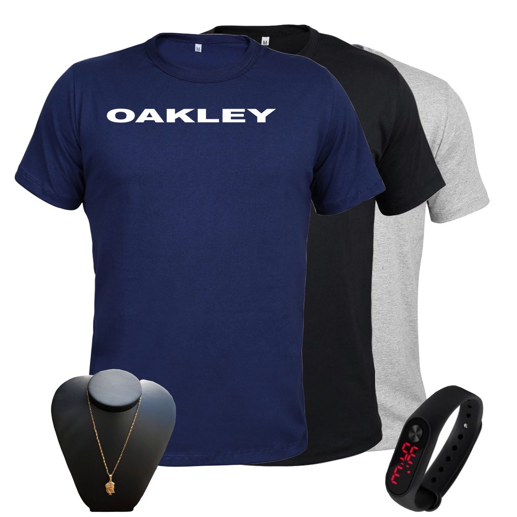 Camiseta Oakley Tritao Masculina