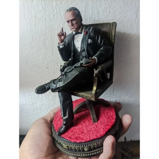 Colecionável Poderoso Chefão Godfather Marlon Brando 20cm Altura
