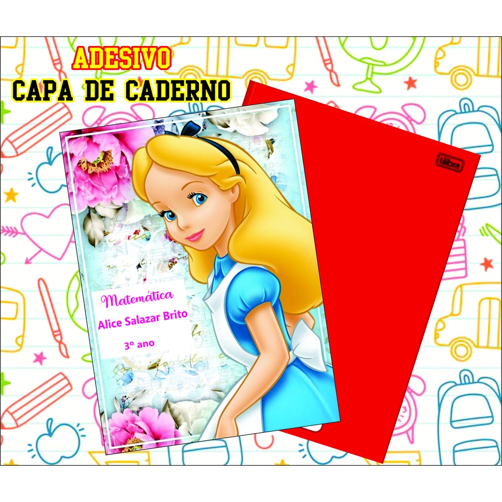 CAPA P/CADERNO 96/FOLHAS ALIBOMBOM NARUTO C/40