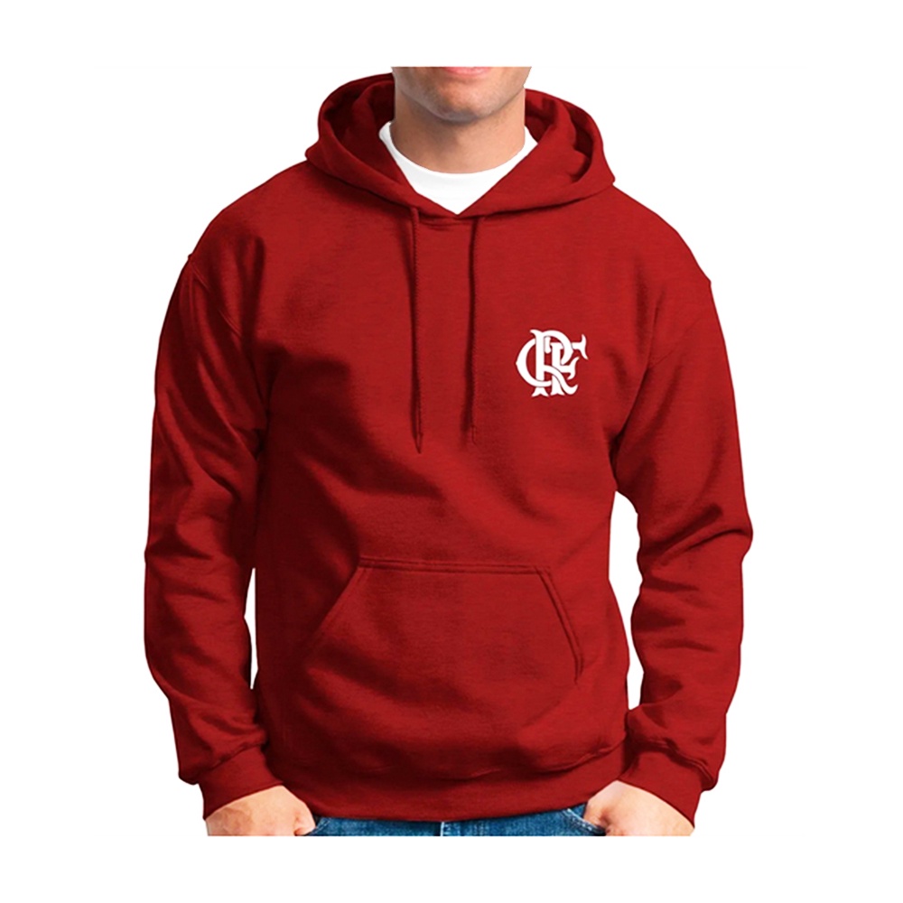 Moletom Flamengo Blusa de Frio CRF Casaco Esportivo do Mengão Time ...