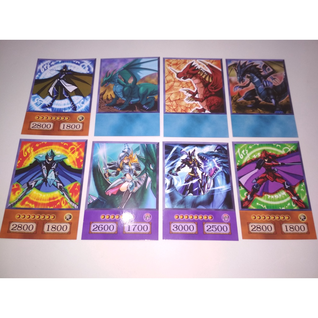 cartas yugioh Cavaleiros lendários + Dragões lendários Versão anime