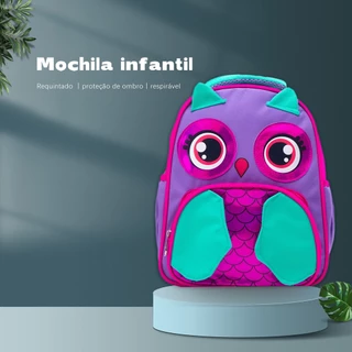 【Oferta por tempo limitado】Mochila Escolar Infantil Menino Menina Bolsa Resistente MA5612-COELHO em Oferta na Shopee