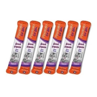 Combo Finotrato Cat Stix Frango 15g Sachê Petisco Snack Gatos