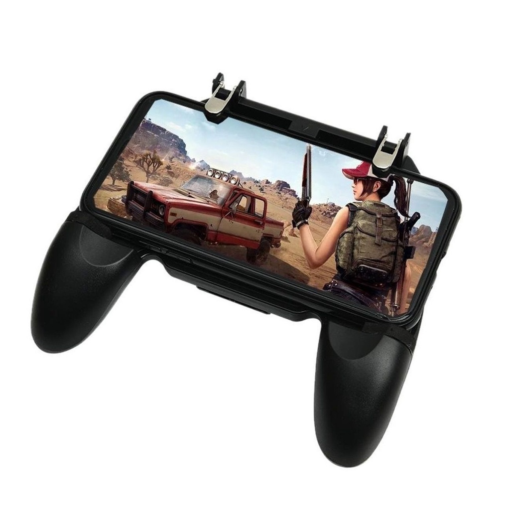 Controle GamePad Joystick W10 Gatilho - PUBG Free Fire Fortnite ...