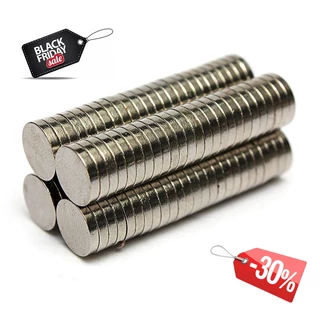 50pcs.imã De Neodímio 8x1,0 Redondo Pequeno Disco 8mmx1,0mm N35