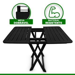 MESA DOBRAVEL ALUMINIO MADEIRA CAMPING FESTA 70X80CM MULTIUSO