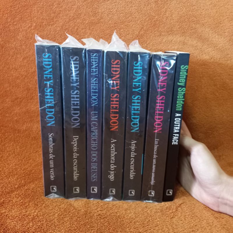 Coleção 4 livros Sidney Sheldon