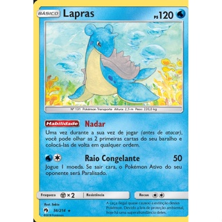 Cartas Pokemon água (Escolha Livre) C