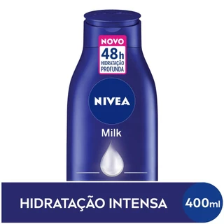 NIVEA Loção Hidratante Milk Pele seca a extrasseca 400ml