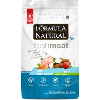 Ração Formula Natural Fresh Meat CÃES FILHOTES Raças Pequenas e Mini - 7kg