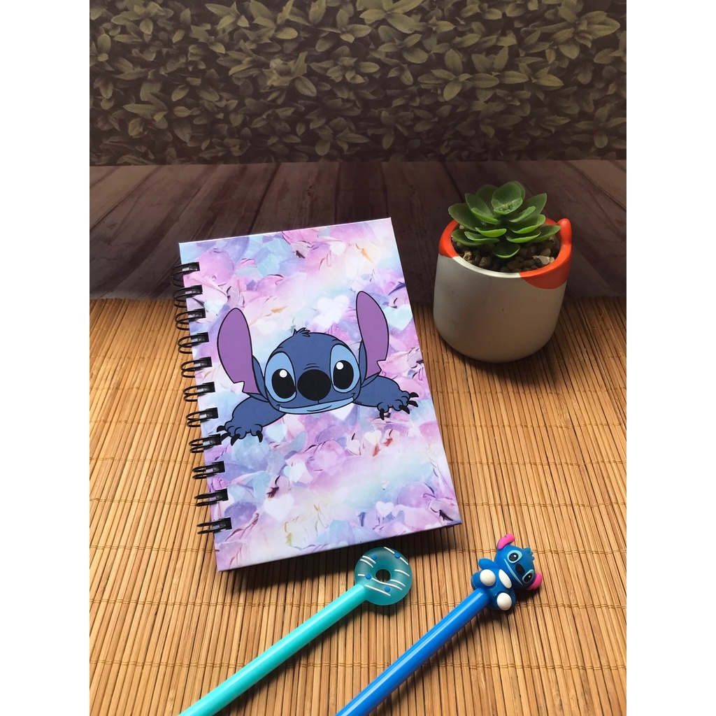 Caderninho de Anotação stitch
