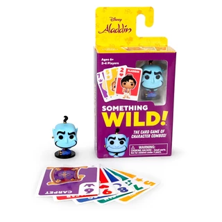 FUNKO CARD GAME SOMETHING WILD DISNEY ALADDIN - GENIE 49357 NOVO ORIGINAL em Oferta na Shopee