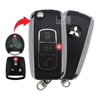 Chave Canivete Para Alarme Original Pajero TR4