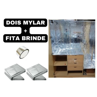 Isolante Térmico Reflexivo Grow Mylar Indoor Led 2,10x1,40m com Fita Reflexiva