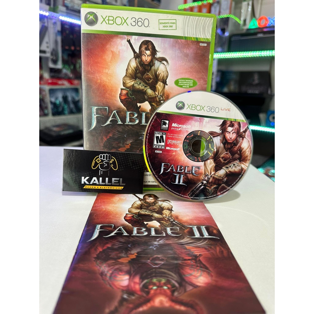 Fable 2, Jogo de Xbox 360, Original, Mídia Física, Jogo de Computador Xbox  360 Nunca Usado 91625343
