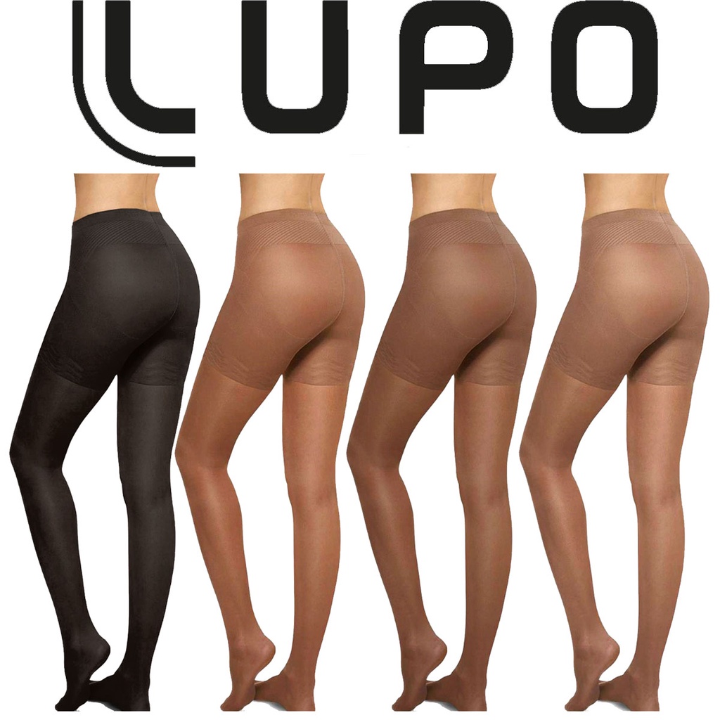 Meia Calça Modeladora Lupo Loba Up-line 5895-001 Fio 15 Reduz Culote  Diminui Barriga Aumenta Bumbum Poliamida - FABIO MEIAS