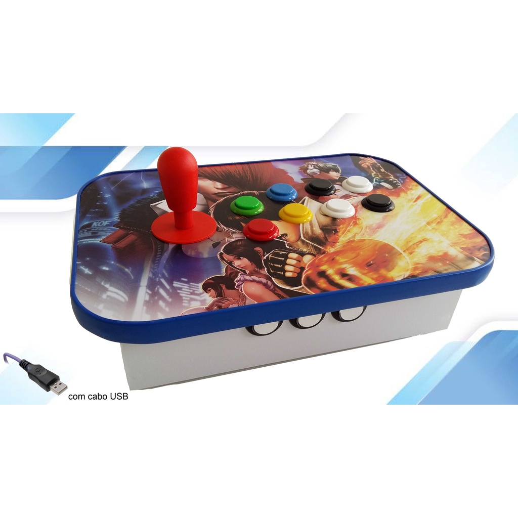 Controle zero delay Arcade Fliperama Usb Pc Ps3 Ps4 | Shopee Brasil