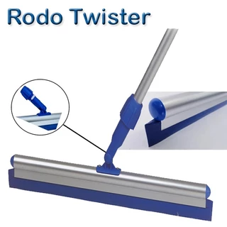 Rodo Twister 45cm Cabo Retrátil Telescópico até 1,40m Junta Articulada - Bralimpia