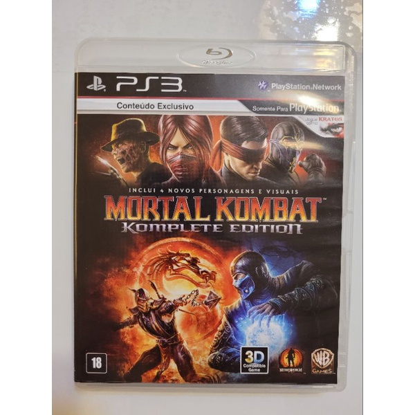 Mortal Kombat Komplete Edition Shopee Brasil 