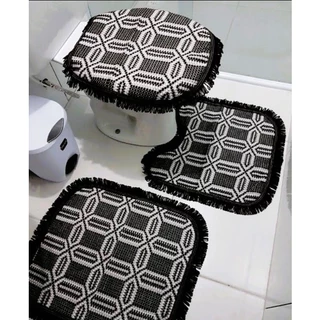 Kits de Tapetes para Banheiro 3pç em Tear