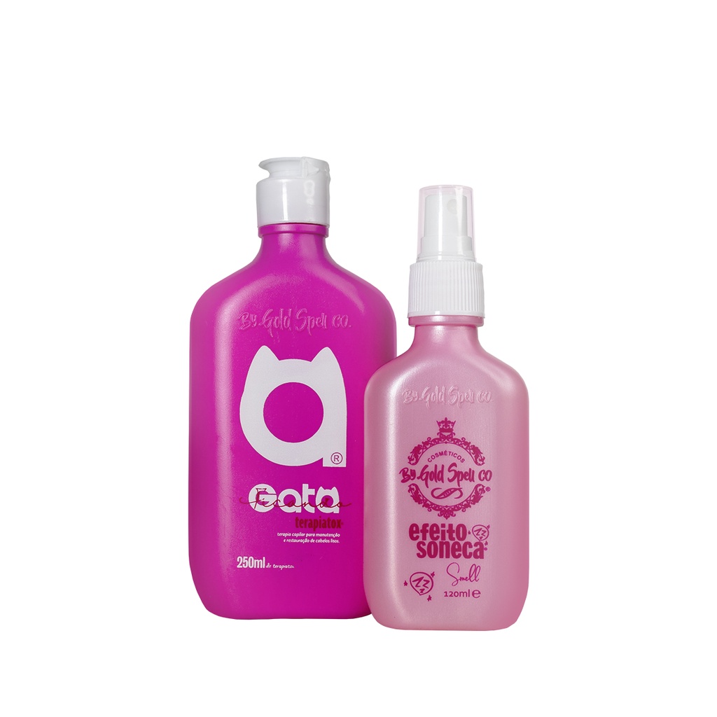 Gold Spell Cosmetics-Shampoo + Condicionador + Tônico Poderoso 3X250ML