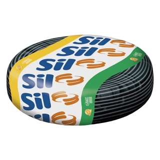 15 METROS 4MM FIO CABO ELETRICO FLEXIVEL SIL 100% COBRE ENERGIA 750V ORIGINAL