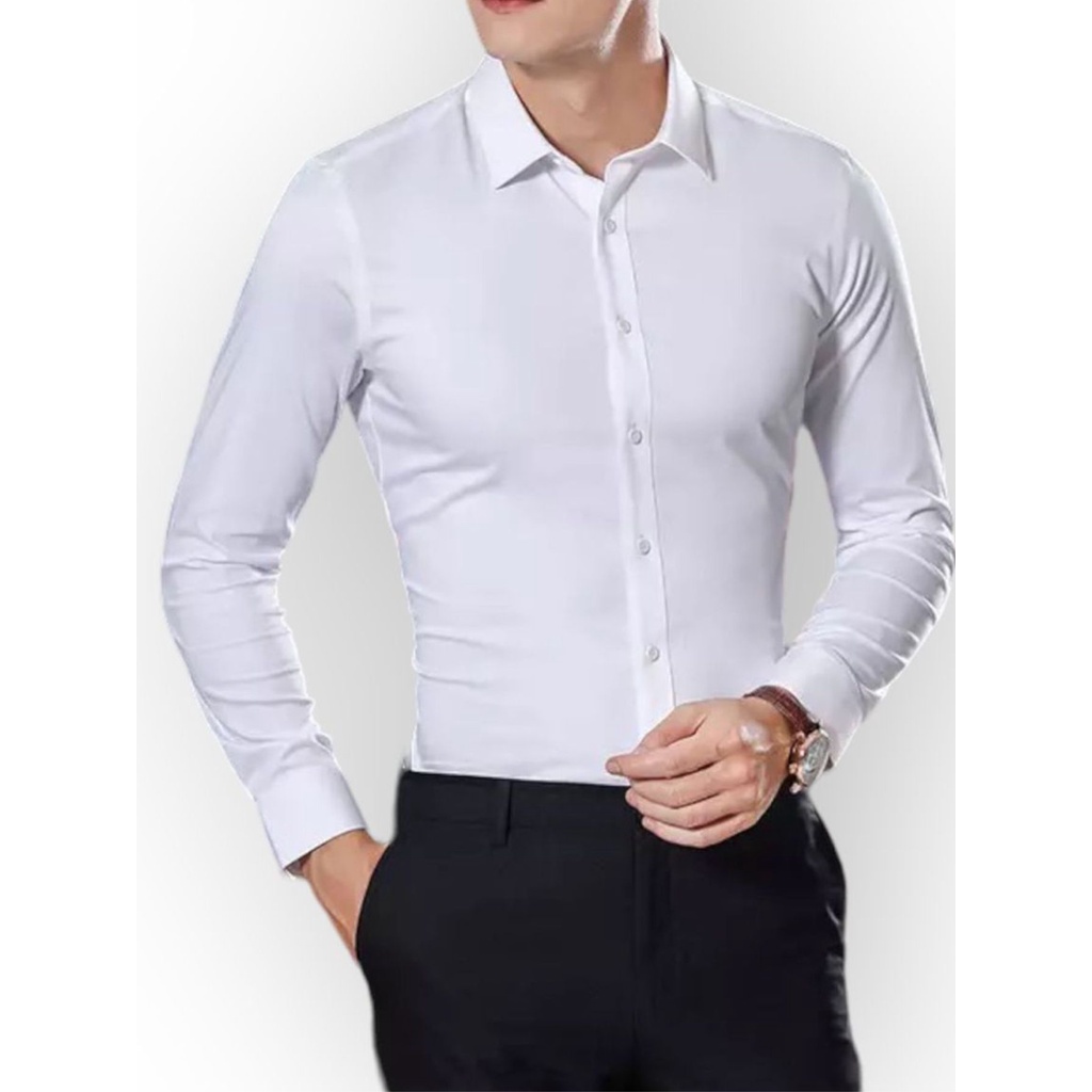 Camisa Social Masculina Slim Fit Luxo Pronta Entrega Shopee Brasil