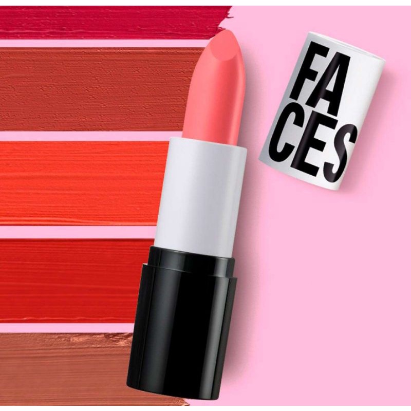 Batom Matte Faces Natura Rosa Candy, Cookie Nude ou Naked Nude FPS 10 ...