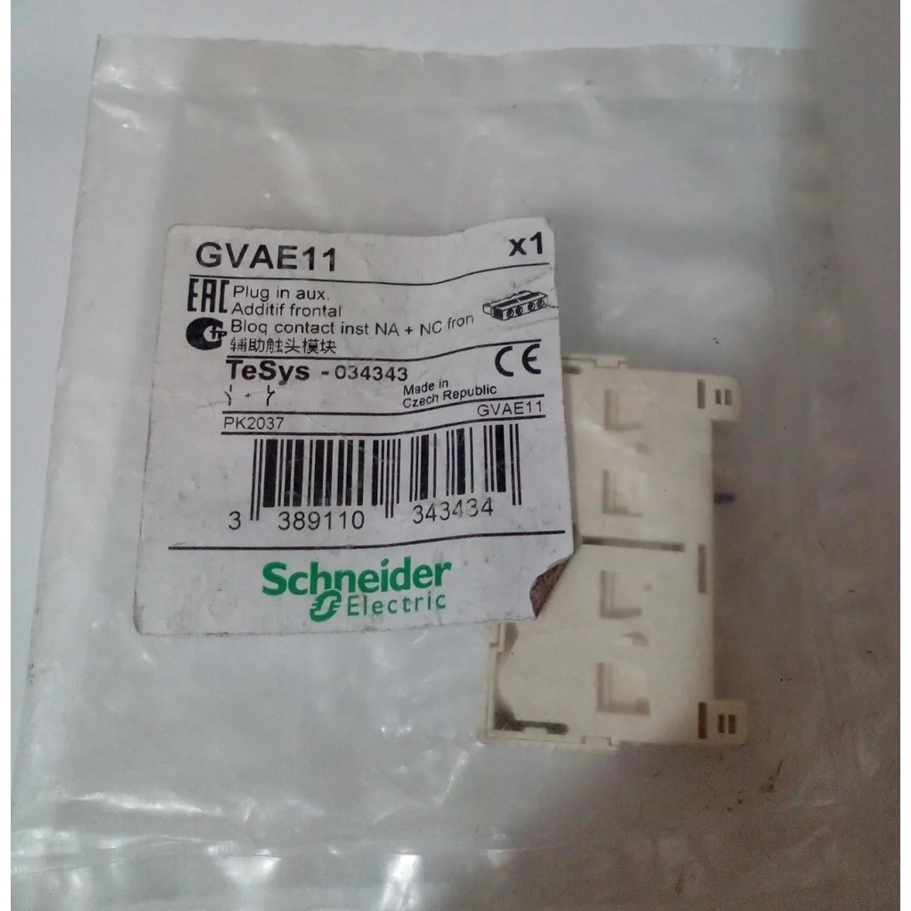 Bloco De Contato Mod. Gvae11 - Schneider | Shopee Brasil