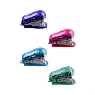 Mini Grampeador Resistente Colorido Adequado para 24/6~26/6 Ate 25 folhas Portátil Grampos Office