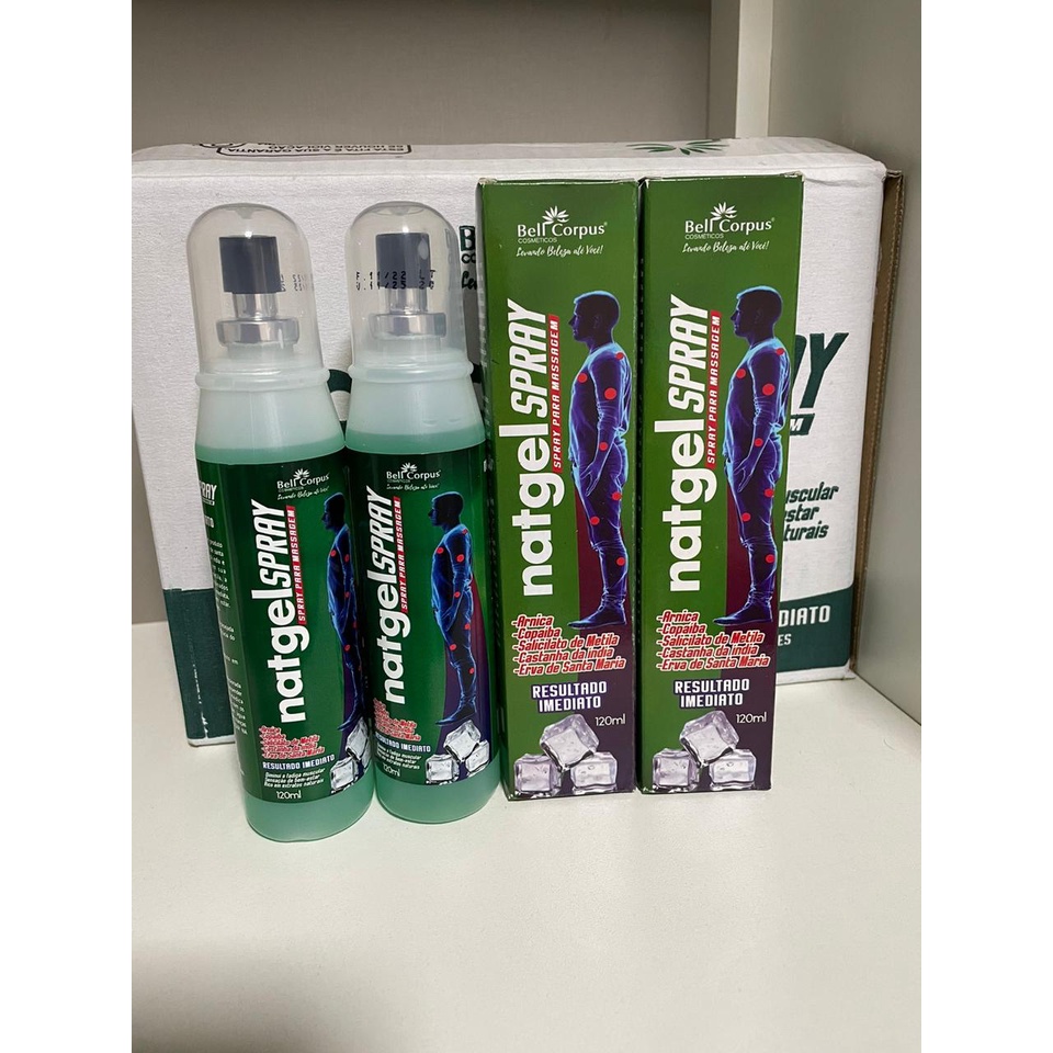 12 UNI Natgel Spray Bell Corpus 120ml