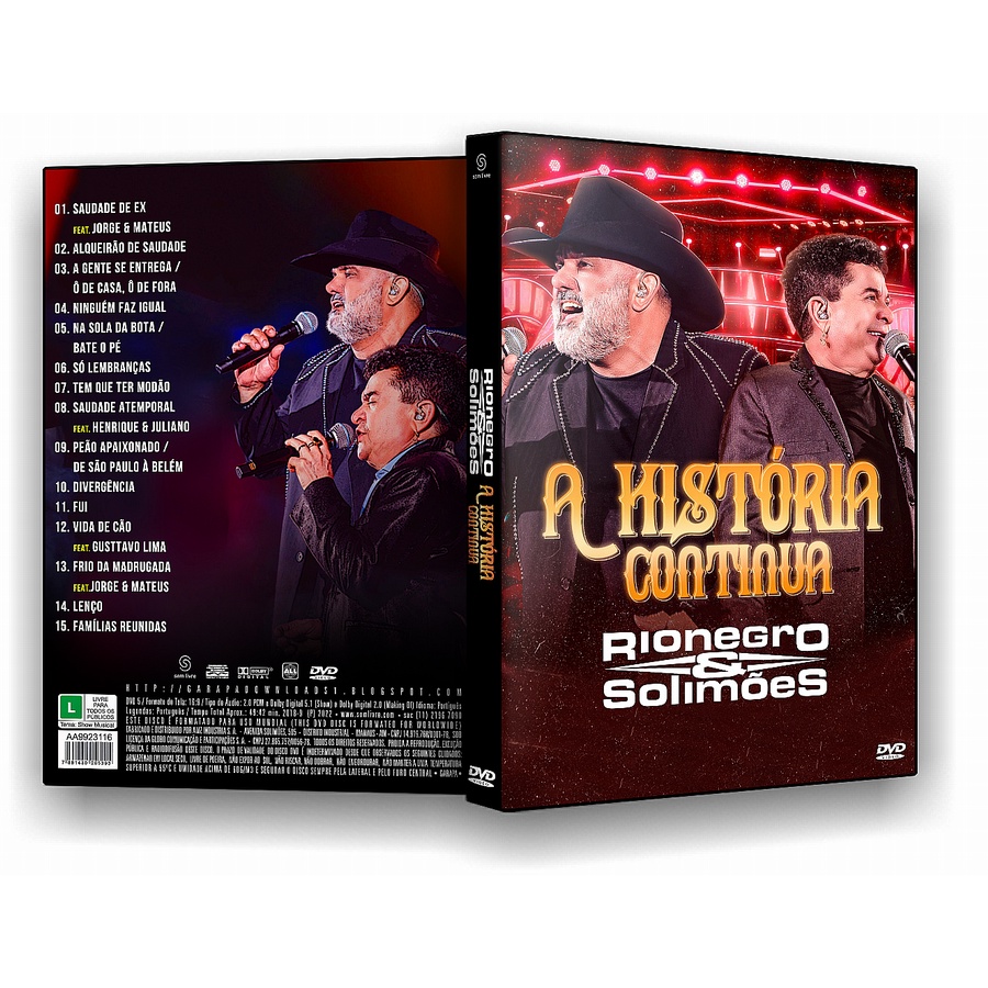 Rionegro e Solimões lança single inédito do DVD 'A História Continua