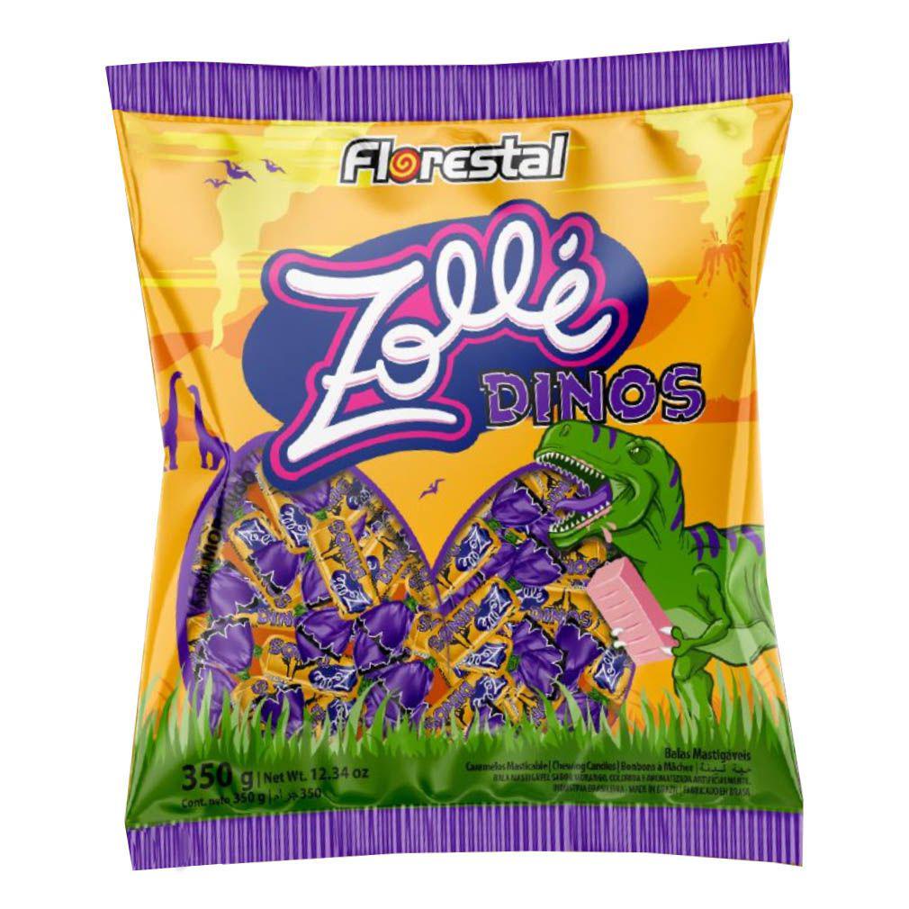 Bala Zollé Dinos Dinossauro 350g