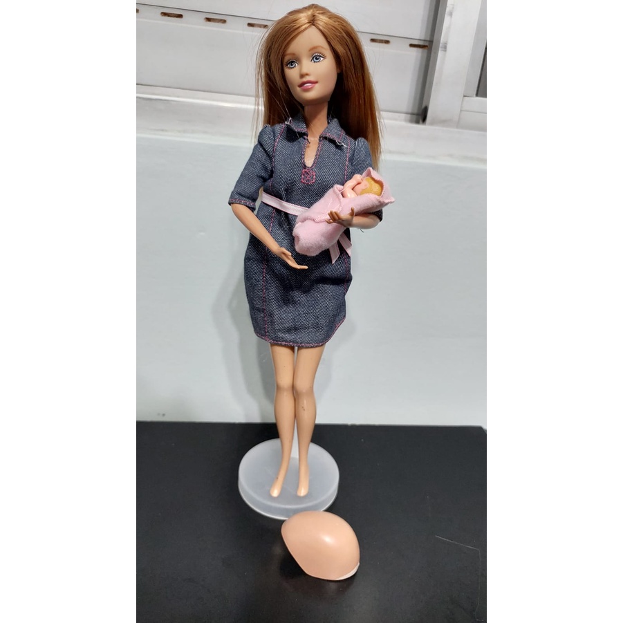 Boneca Barbie Grávida Midge Baby Família Feliz Vintage Top em Promoção na  Americanas