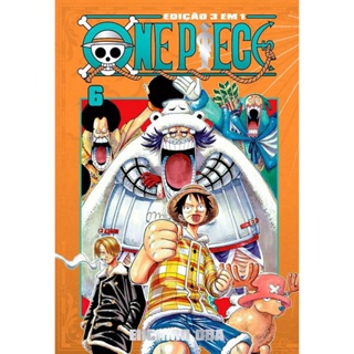 Livro Mangá One Piece 3 em 1 Novo Lacrado em Português 84,90- Vol