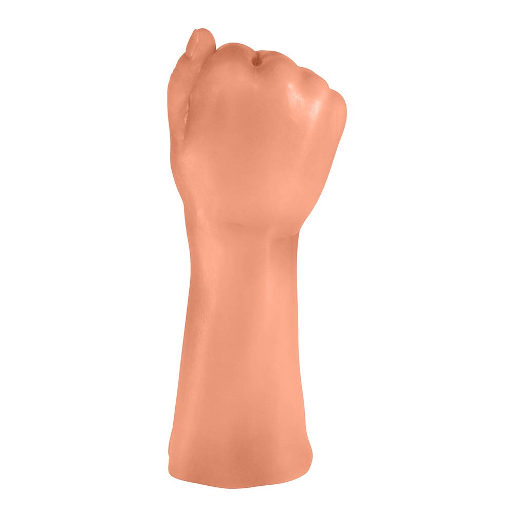 Penetrador para Prática de Fisting Realístico Hand Fist Power 23 x 7,8cm Bege